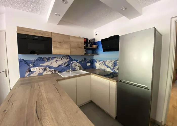 Diamant 1 - Chaleureux T3 Centre Station, Avec Vue Sur Les Pistes Mae-5381 *