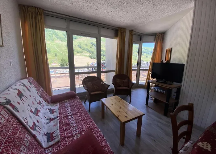 Diamant 1 - Chaleureux T3 Centre Station, Avec Vue Sur Les Pistes Mae-5381